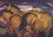 Franz Marc Little Yellow Horses (nn03) oil